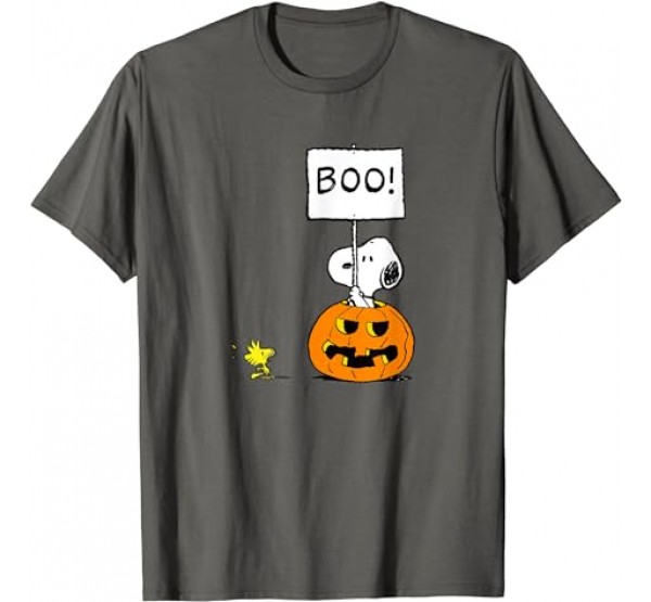 Peanuts - Halloween Snoopy Boo! T-Shirt Peanuts - Halloween Snoopy Boo! T-Shirt